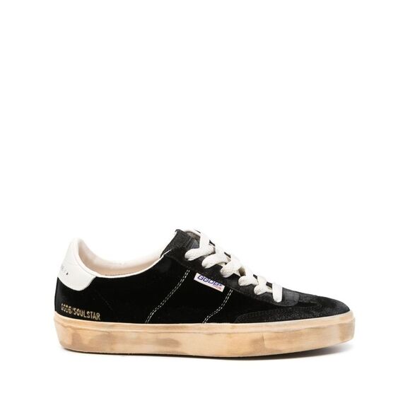 Golden Goose Women Soul-Star Suede Leather Sneakers - Picture 1 of 4